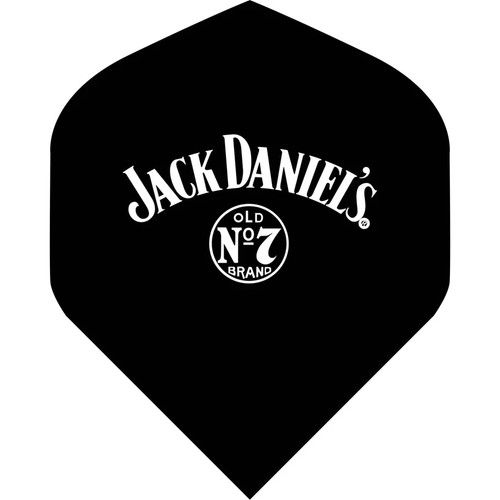 JACK DANIEL'S  LOGO NO.2 DART FLIGHTS - OFFICAL JD BAGGED FLIGHTS - GREAT GIFT