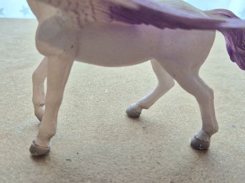 Mojo Pegasus Adult And Pegasus Foal. Both Have Lilac Glittery Accents. — image 10