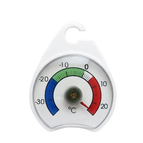 Refrigerator Freezer Thermometer Dial Fridge Temp Gauge Color Coded Kitchen UK