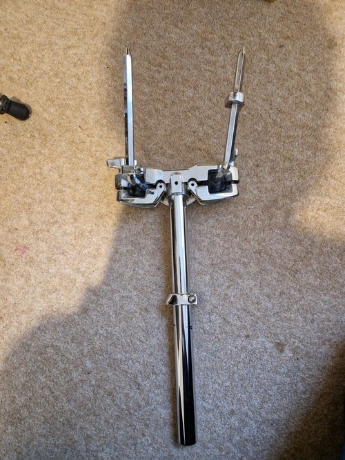 Mapex Double Tom Arm Holder Mount Stem for Drum Kit Chrome, 25mm — image 2