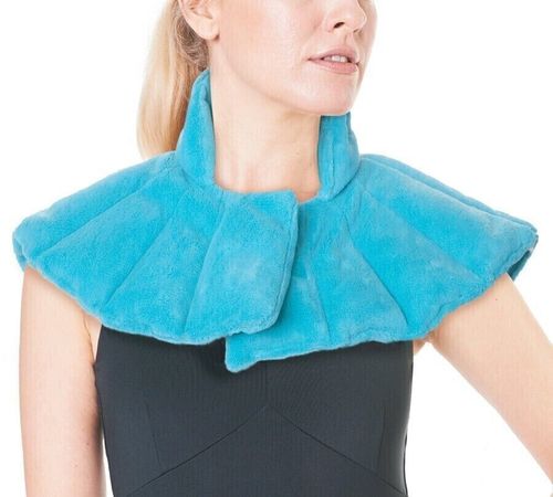 Hot Gel Beads Neck Warmer Microwave Weighted Shoulder Pain Relief  Therapy Wrap — image 3