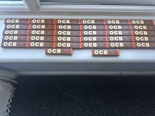 OCB Virgin Slim Rolling Papers with Tips/Filters, 32 pack (Full Box) — image 6