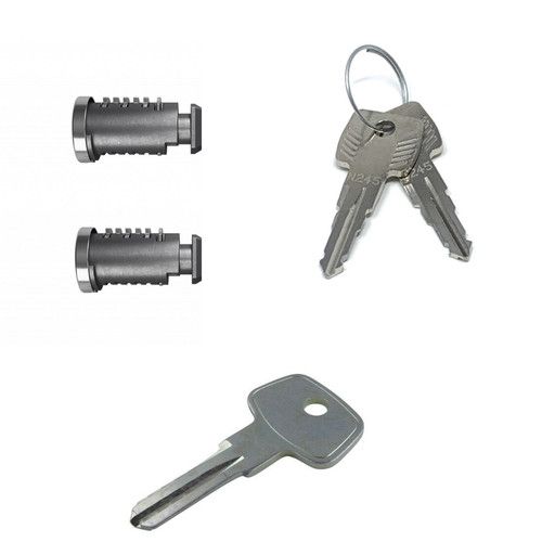 Thule Key and  Barrel One-Key System set 2 Barrels, 2 Keys & 1 Remover Key