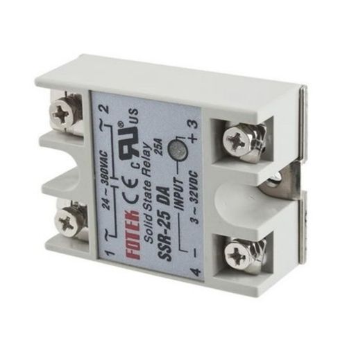 1PCS Solid State Relay Module SSR-25DA 25A /250V 3-32V DC Input 24-380VAC Output