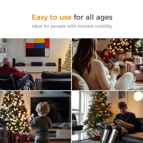 White Remote Control Plug Socket with 30M Range Wireless Light Switch for Home — image 7