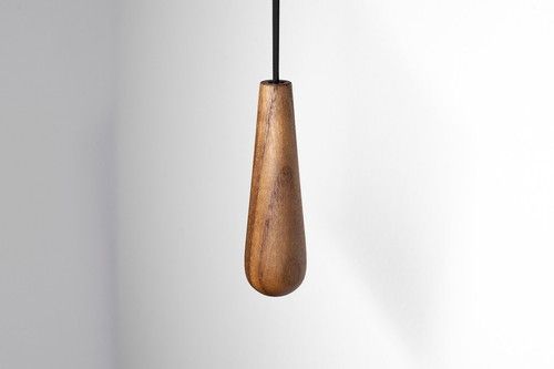 Walnut Bathroom Toilet Washroom Pull Black Cord Handle Light Switch Wooden Wood