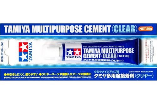Tamiya 87188 Clear Multipurpose Cement 20g - Model Glue for Painted Parts — image 3