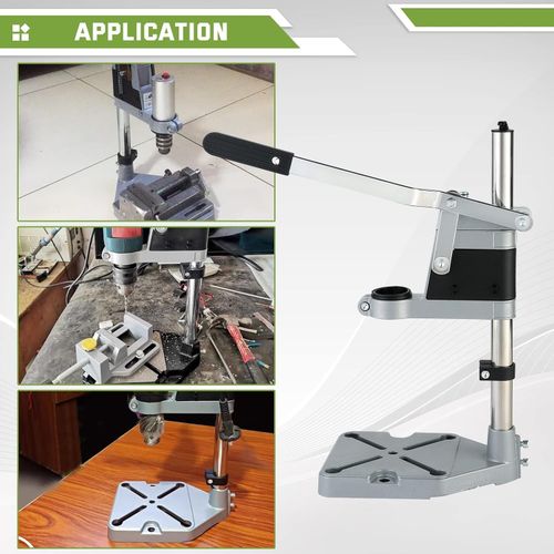 Adjustable Drill Stand Universal Bench Clamp Drill Press Stand Floor Hand Drill — image 8