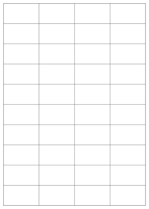 Address Labels Glossy White A4 Sticker Sheets Self Adhesive Inkjet Laser Printer — image 1