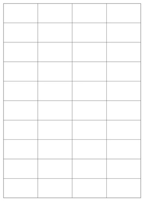 Address Labels Glossy White A4 Sticker Sheets Self Adhesive Inkjet Laser Printer