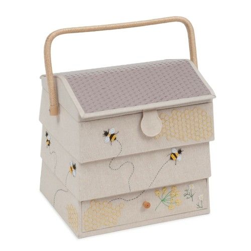 Sewing / Knitting Storage ~ Bee/Bee Hive/Beehive ~ Matching Sets ~ Boxes Bags