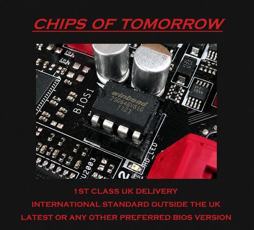 BIOS CHIP - ASUS CROSSHAIR V FORMULA-Z / SABERTOOTH 990FX / M5A97 / M5A88-M EVO