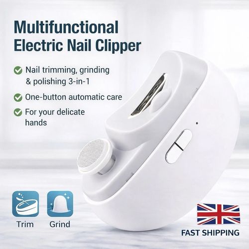 Electric Toe Nail Clippers For Thick Nails Nail Trimmer Cutter USB Rechargeable — image 7