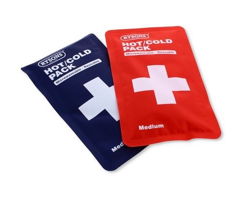 Reusable Hot Cold Ice Gel Pack Pad Back Pain Relief Muscle Injuries Migraine