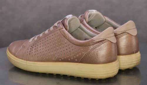 ECCO Women's Street Spikeless Sneakers Golf Shoes Size EU 39 US 8-8.5 Leather — image 6