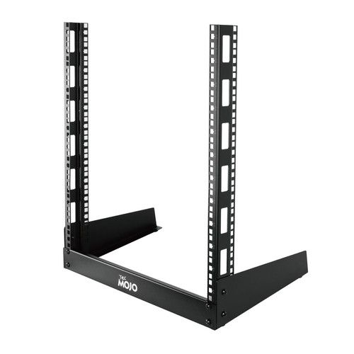 Tecmojo 2 Post Desktop Server Rack Small Open Frame Rack for 19in AV/Data/Audio…