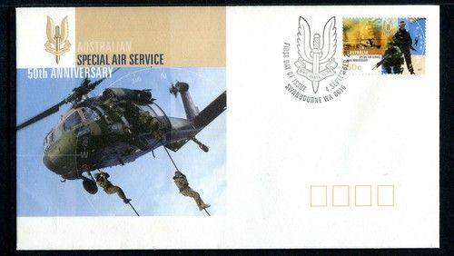 2007 SAS Special Air Service 50th Anniversary FDC - Swanbourne WA 6010 PMK
