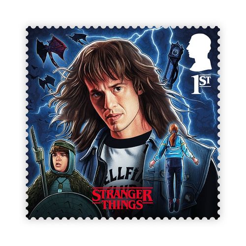 Stranger Things Stamps Collector Sheet from Royal Mail — image 10