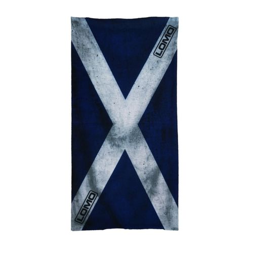 Lomo Tube Neck Scotland Scarf Bandana- Saltire / Scottish Flag / Saint Andrew — image 6
