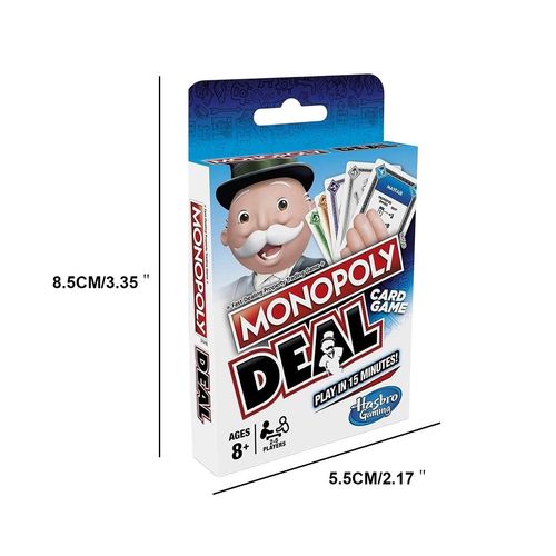 Card Game 112Pcs Fun Game Monopoly Deal Family Card Game Play In 15 Minutes — image 2
