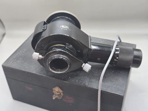 Carl Zeiss Jena AGC Microscope Camera Attachment  serial  11018 & 380740 . MIKAS — image 2
