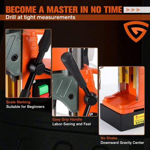 Electric Magnetic Drill Variable Speed Regulation Core Drilling Machine — image 9