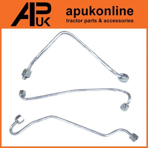 Fuel Injector Pipe Set Kit for Massey Ferguson 135 148 240 Perkins Tractor
