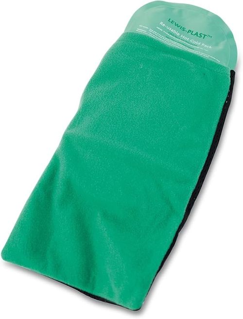 Lewis-Plast Premium Hot & Cold Reusable Gel Pack Compress Wrap with Sleeve — image 3