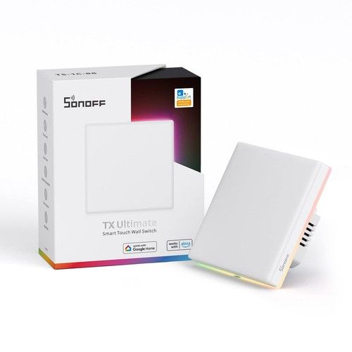 SONOFF WiFi TX Ultimate Smart Touch Wall Switch 86 Type with RGB Light eWelink