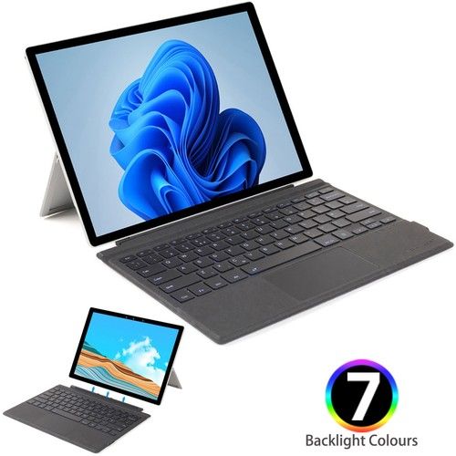 For Microsoft Surface Pro 13 12 11 10 9 8 7 6 X Go 4/3/2 BackLit Keyboard Cover