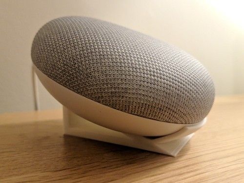 Google Home Mini / Nest Mini angled table top stand