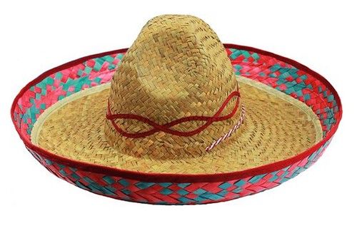 100 X MEXICAN SOMBRERO HAT WILD WESTERN BANDIT FANCY DRESS BULK WHOLESALE JOBLOT