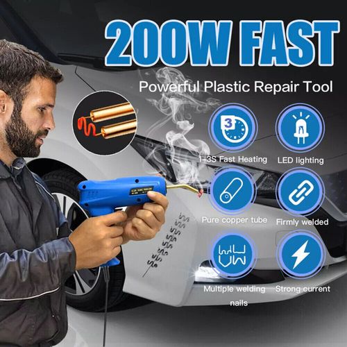 200W Hot Stapler Plastic Repair Welder Car Bumper Welding Machine Kit 1200Staple — image 6
