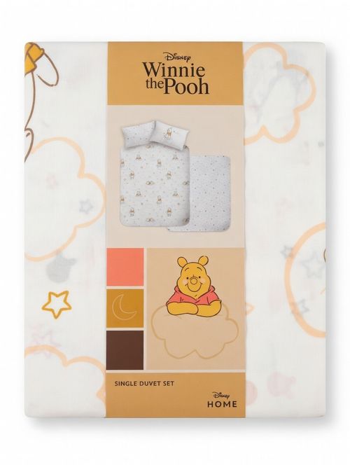 Disney Kids Single Duvet Set Winnie the Pooh / Dumbo Bedding Pillow case — image 1