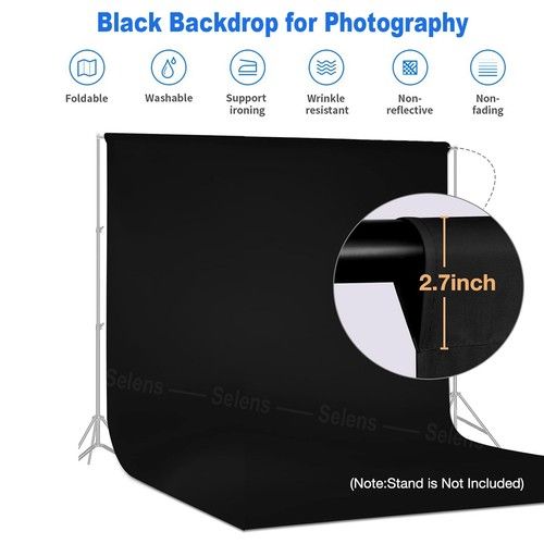 2M 3M 6M Photography Backdrop Photo Background Muslin Cloth Fabric Screen Studio