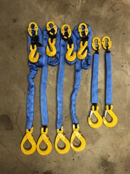 Skip Lorry Chains 10mm for 3.5T - 7.5T Wagon / Lorry / Chain Loader COMPLETE SET