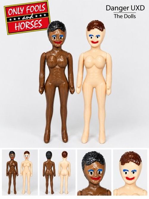 Only Fools and Horses Danger UXD Blow Up Dolls Figurines Del Boy Style