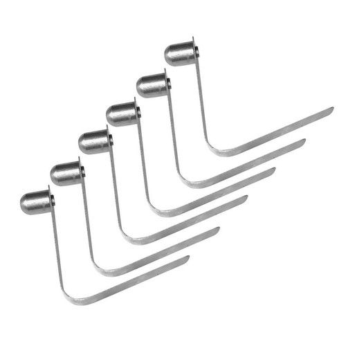 6x Stainless Steel Kayak Paddle Push Button Spring Tent Pole