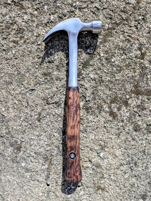 20oz One-Piece Oak Claw Hammer: Hand-Built to Last