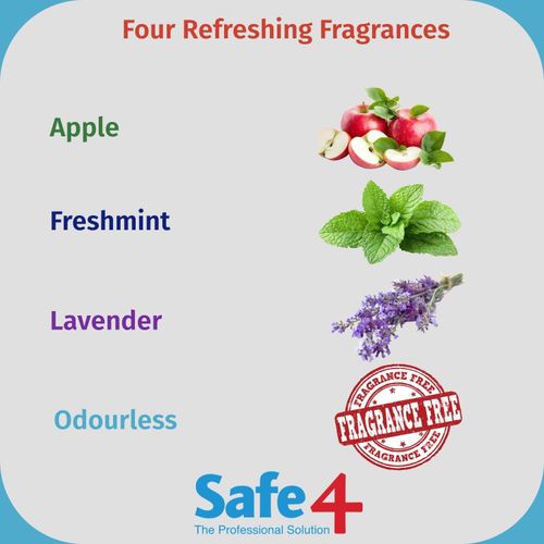 Safe4 1L Professional Disinfectant Concentrate Unscented Makes 100L — image 4