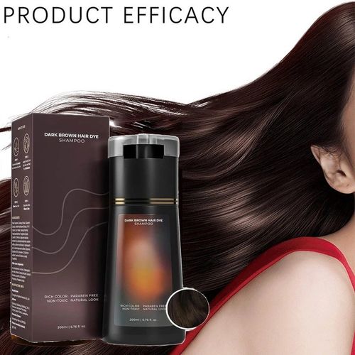 200ml Polar Hair Instant Dye Shampoo Hair Color Shampoo for Hair Natural Color — image 3