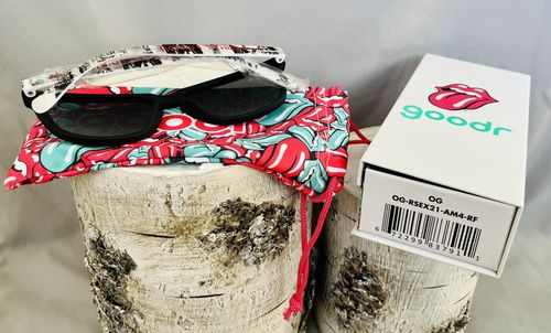 NIB Goodr EXILE ON MAIN STREET OG English Rolling Stones Running RARE Sunglasses — image 5