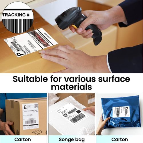 1000PS 4x6 shipping Label Paper for Vretti Thermal WiFi/Bluetooth Label Printer — image 9