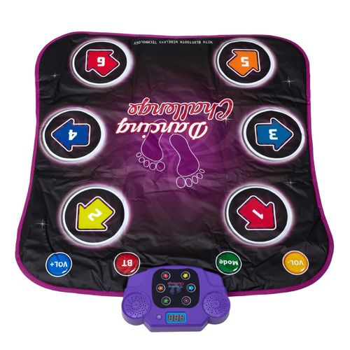 Interactive Kids Dance Mat Bluetooth Enabled Music Play Pad with LED Lights Gift — image 4