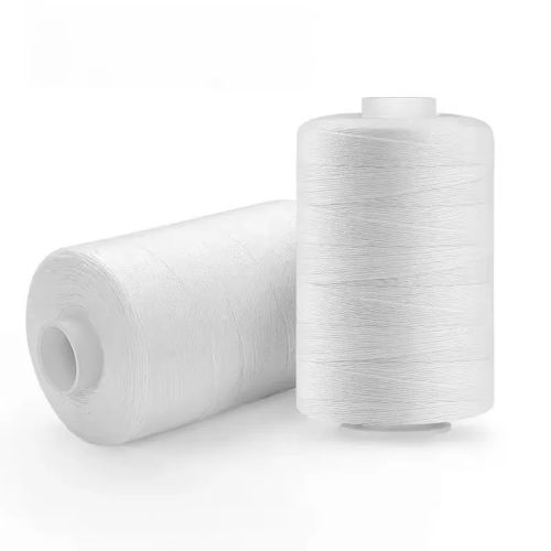 2PCS 500M Sewing Thread Set | Polyester Strong Durable Black White Hand Machine — image 1