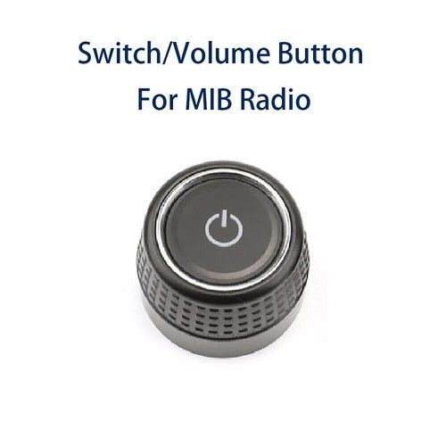 For VW RCD360 RCD440 RCD410 280 280C MIB Car Radio Knob Button Turn Knob Left UK