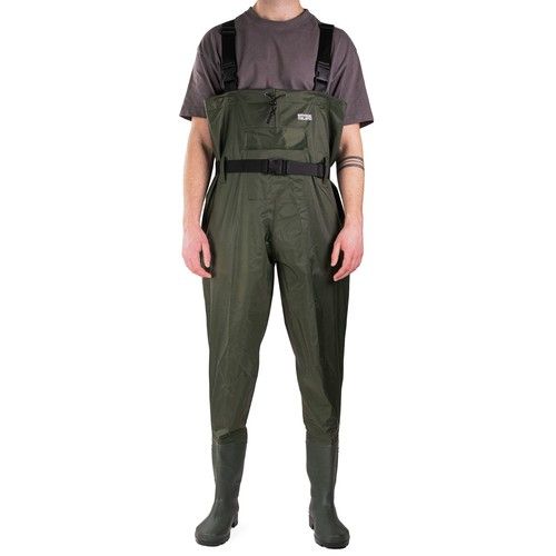 Savage Island Waterproof Nylon Chest Waders with Boots Camping Fishing Hunting