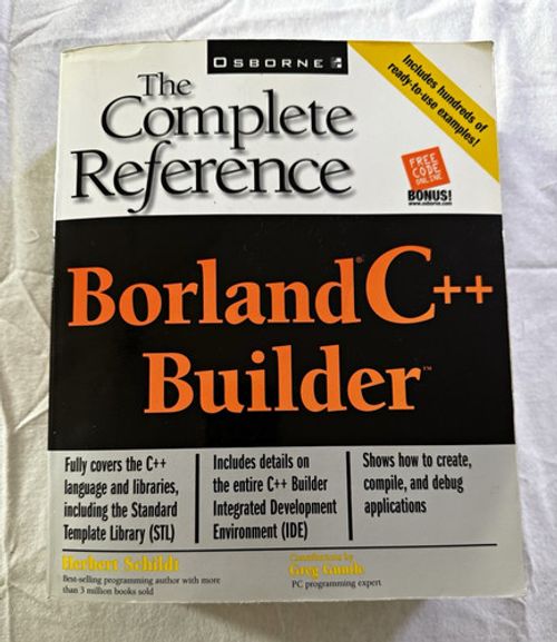 Osborne The Complete Reference: Borland C++ Builder Vintage Book