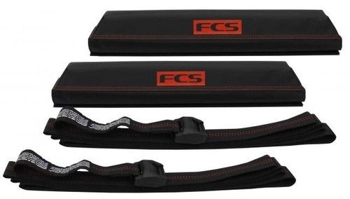 FCS Cam Lock Pad System - Black - New Surf Board Rack Paddleboard UK Next Day
