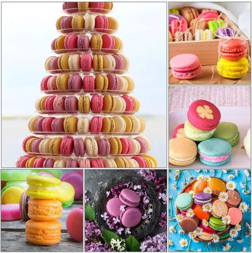 48 Cavities Baking Silicone Macaroon Macaron Sheet Mat Tray Non Stick Mould — image 5